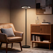 Luminara | Modern Adjustable Black Floor Lamp with RGB Lighting 0
