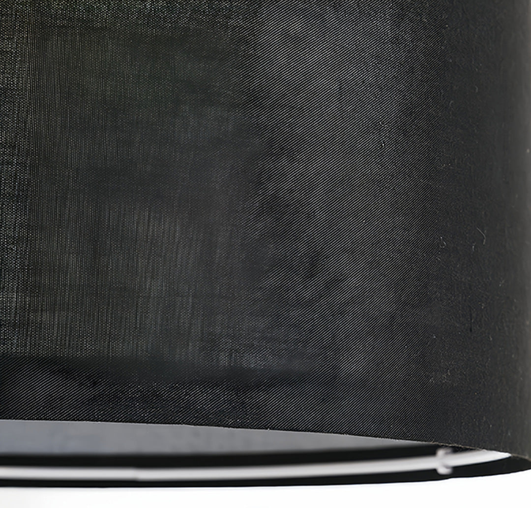 Luminara | Modern Black Arc Floor Lamp with Adjustable Height Design 6
