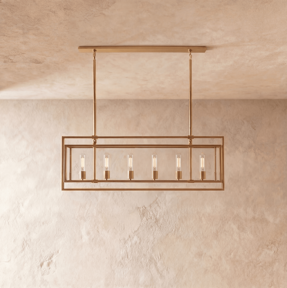Freyza - Luminara | Modern Black Glass and Metal Dining Room Chandelier