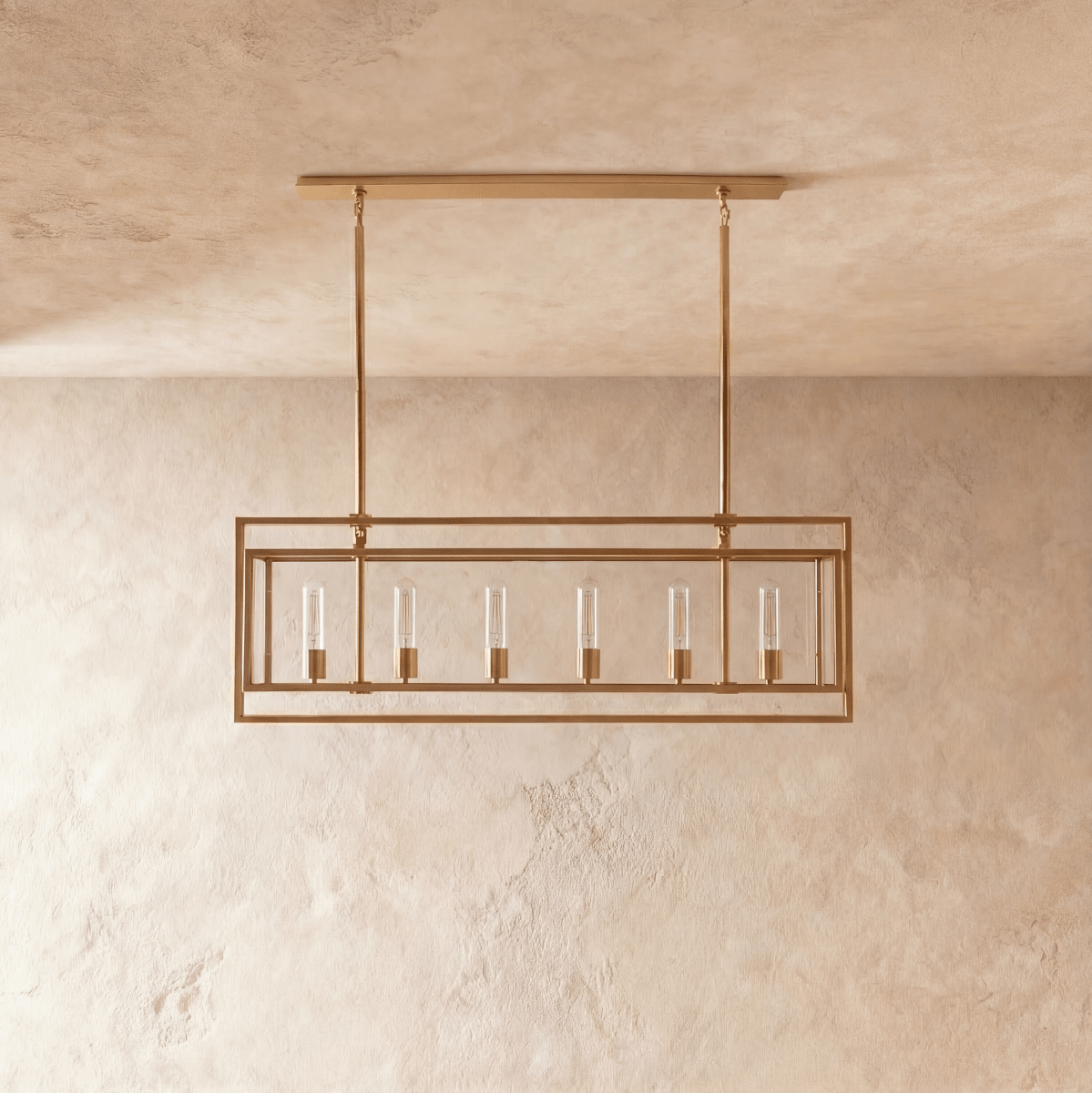 Freyza - Luminara | Modern Black Glass and Metal Dining Room Chandelier
