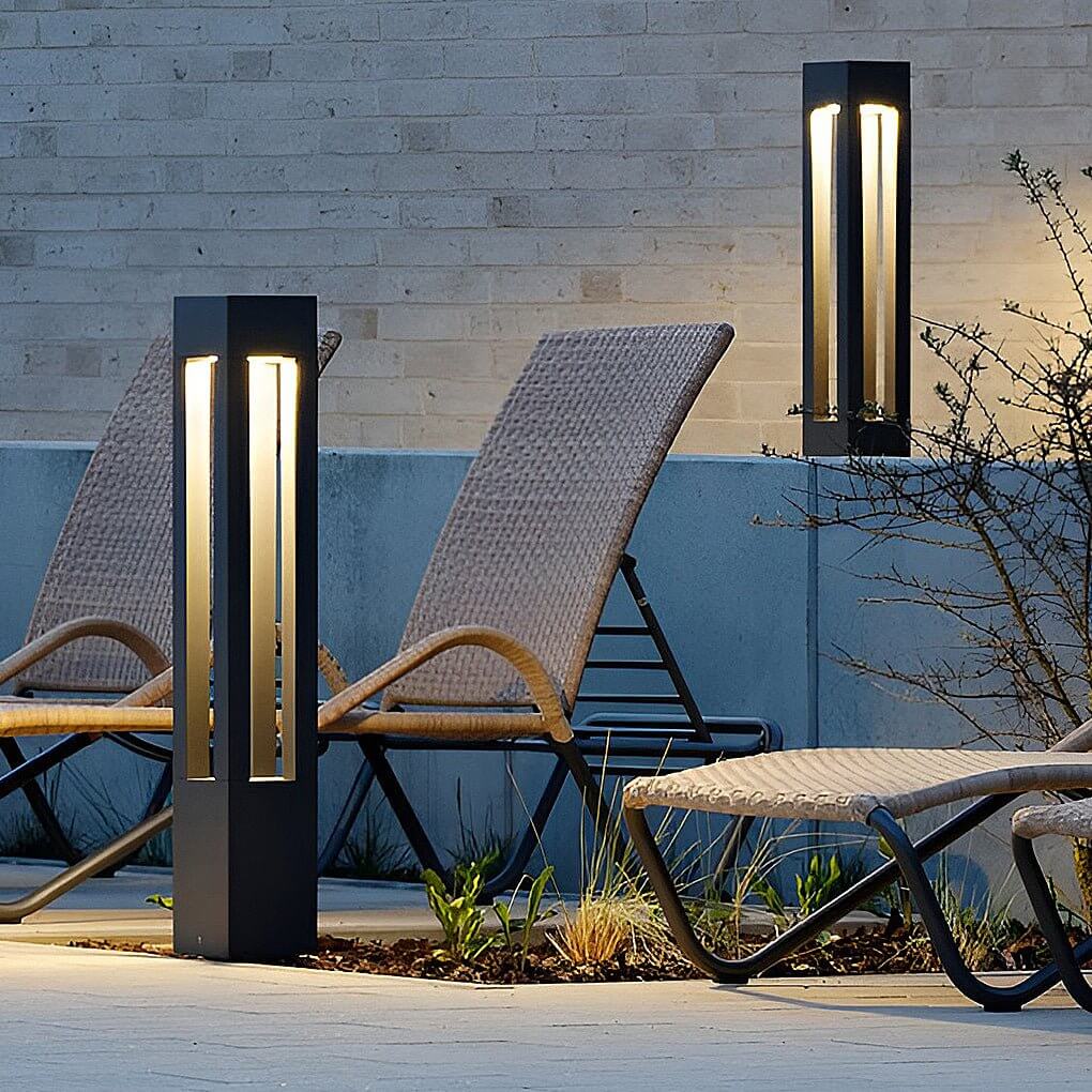 Luminara | Modern Durable Black Aluminum Landscape Light for Outdoor Spaces 2
