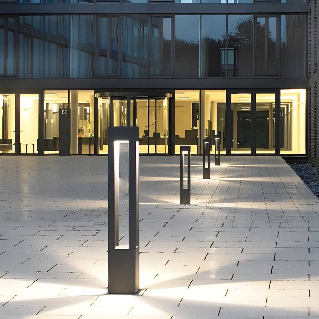Luminara | Modern Durable Black Aluminum Landscape Light for Outdoor Spaces 3