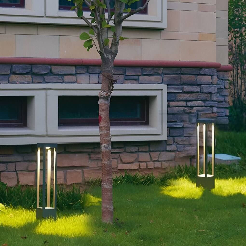 Luminara | Modern Durable Black Aluminum Landscape Light for Outdoor Spaces 4