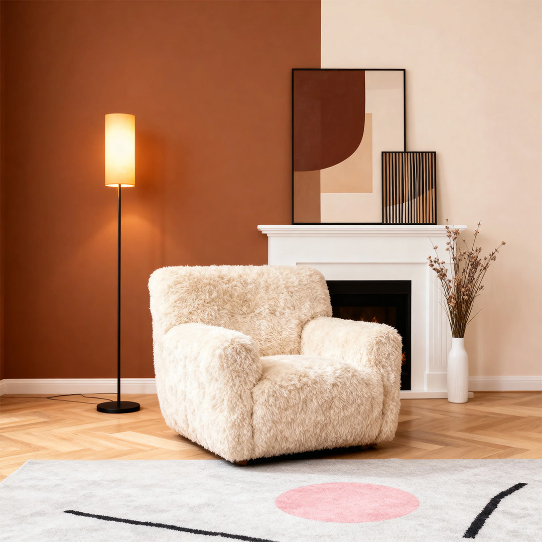 Luminara | Modern Elegant Black Floor Lamp with Tri-Color Lighting 1