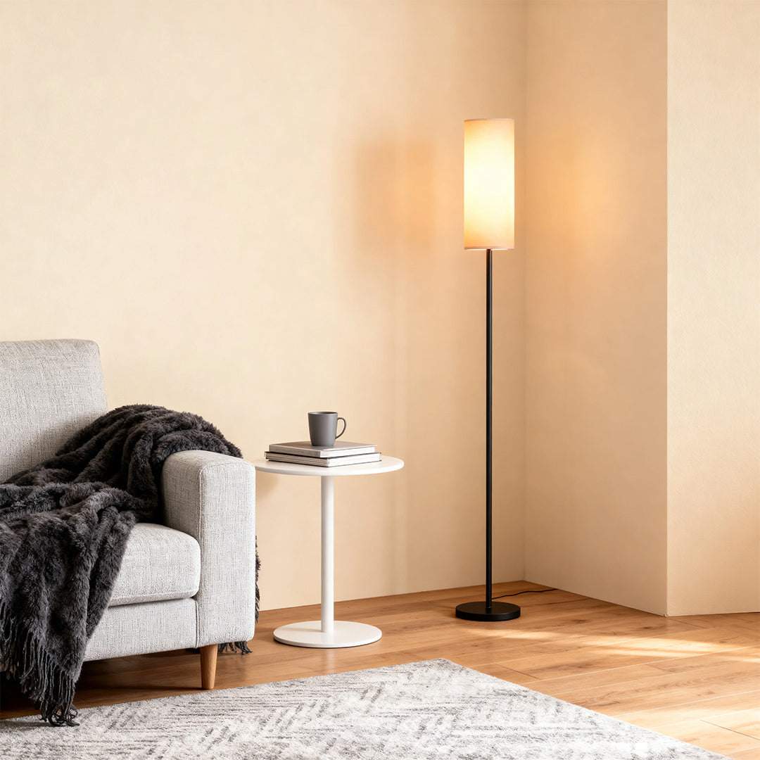Luminara | Modern Elegant Black Floor Lamp with Tri-Color Lighting 4
