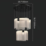 Freyza - Luminara | Modern Elegant Black and Gold Chandelier Light Fixture