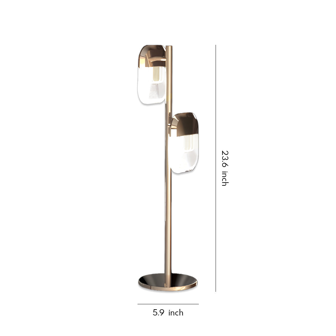 Luminara | Modern Elegant Gold Floor Lamp with Crystal Accents 6