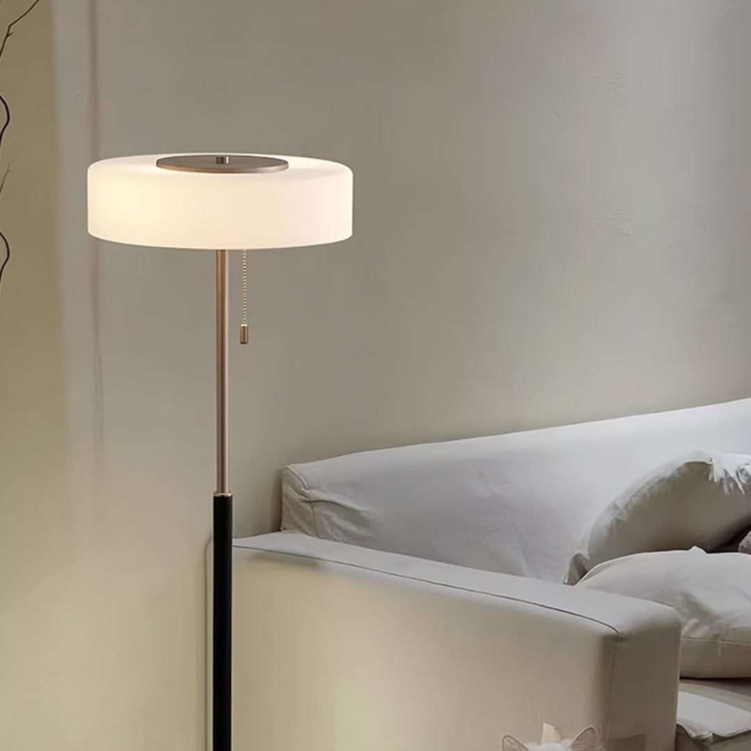 Luminara | Modern Elegant LED Floor Lamp with Frosted Glass Shade 3
