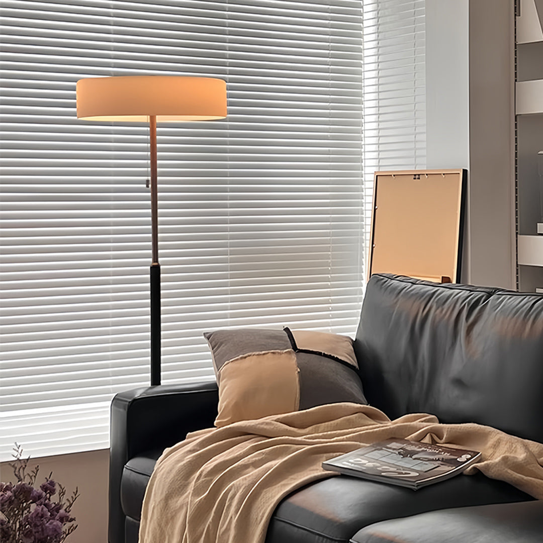 Luminara | Modern Elegant LED Floor Lamp with Frosted Glass Shade 5