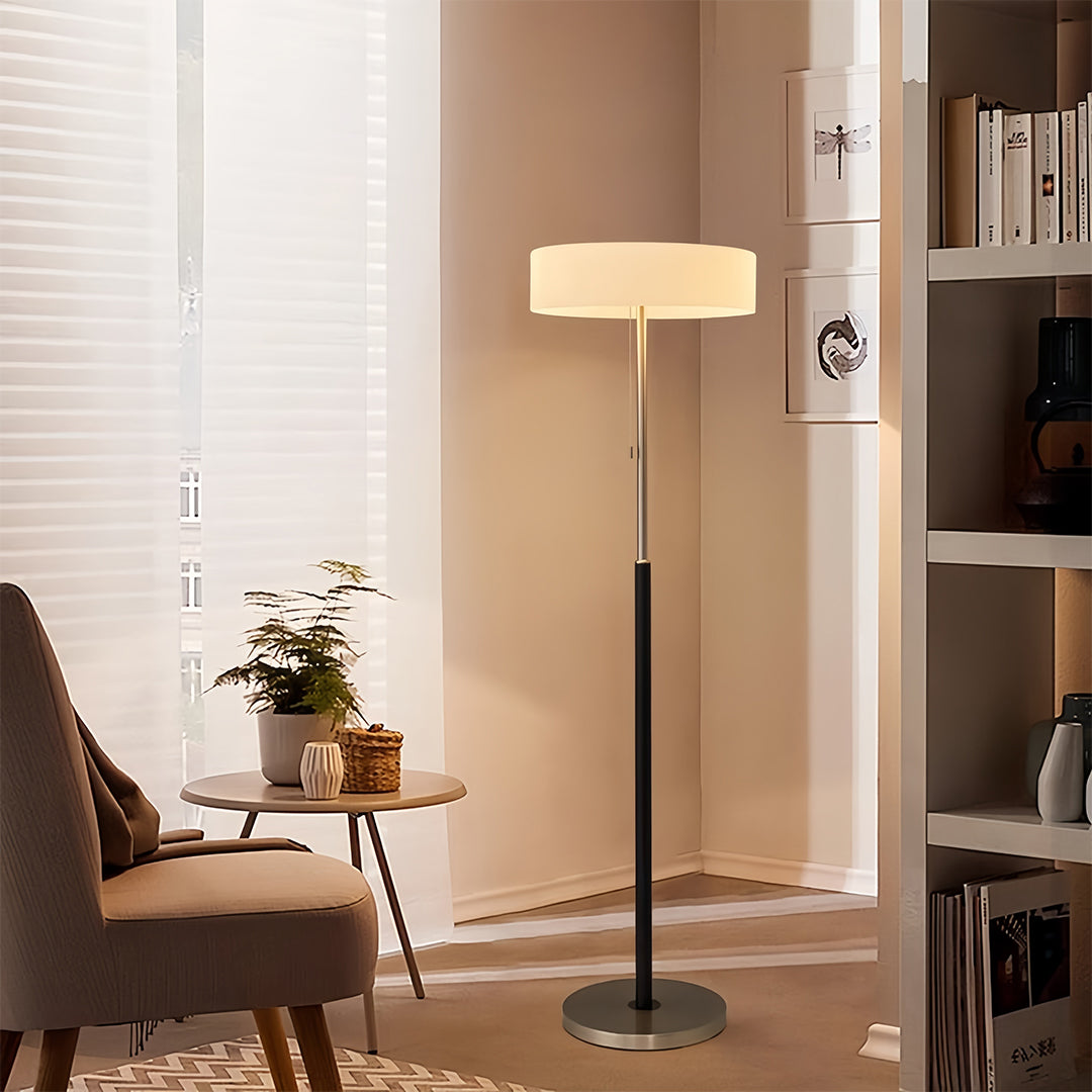 Luminara | Modern Elegant LED Floor Lamp with Frosted Glass Shade 8