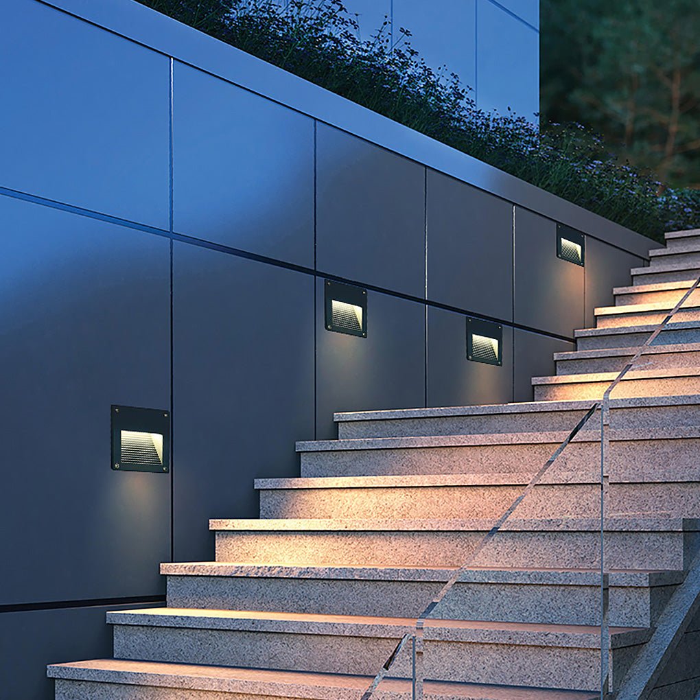 Luminara | Modern Elegant LED Outdoor Step Lights for Stairways 6