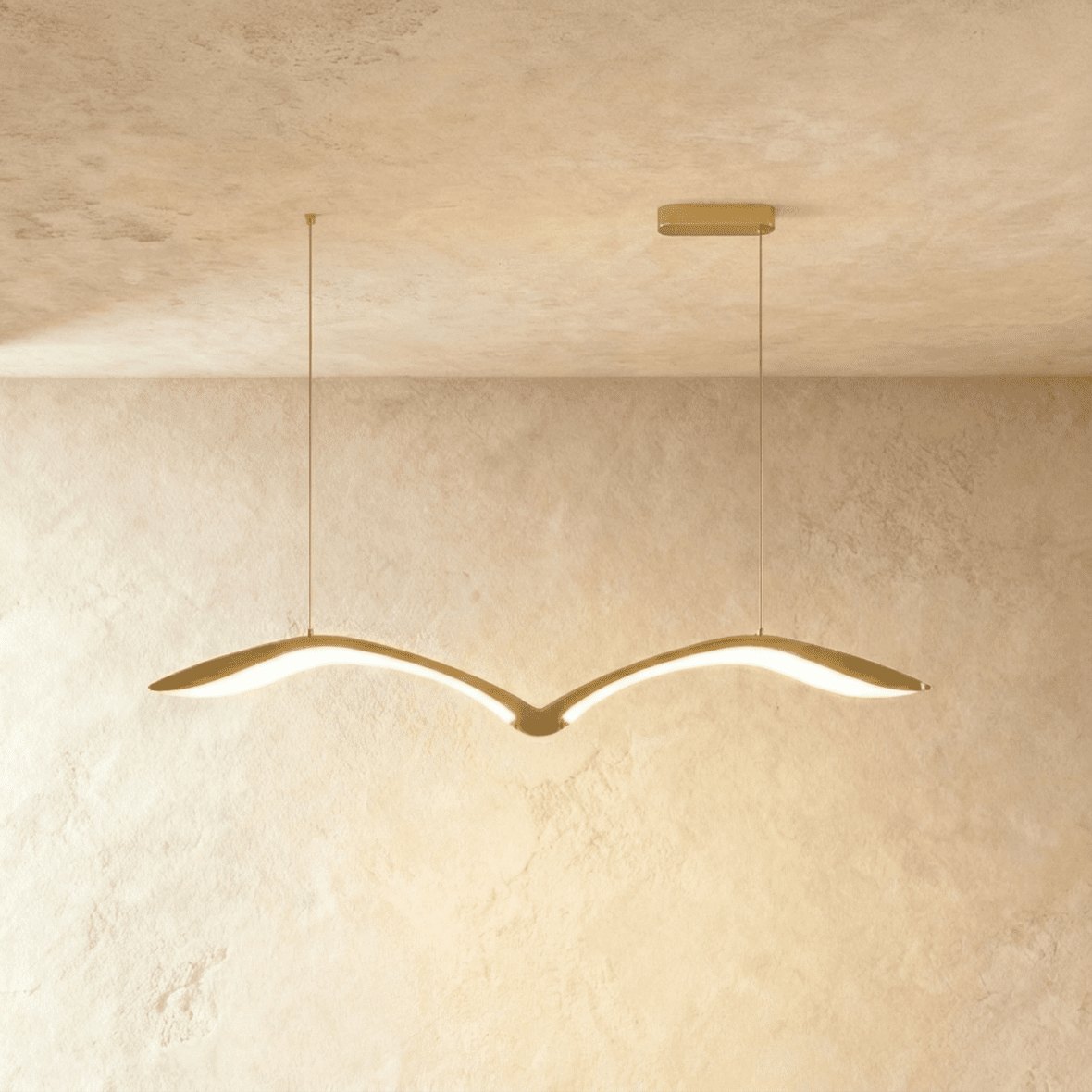 Freyza - Luminara | Modern Elegant Linear Chandelier Light with Adjustable Brightness