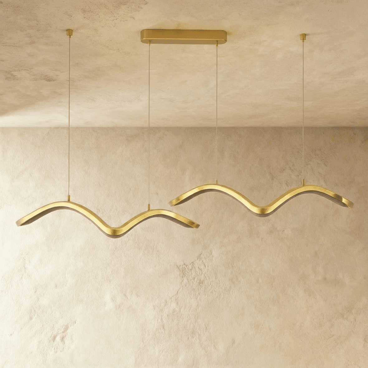 Freyza - Luminara | Modern Elegant Linear Chandelier Light with Adjustable Brightness