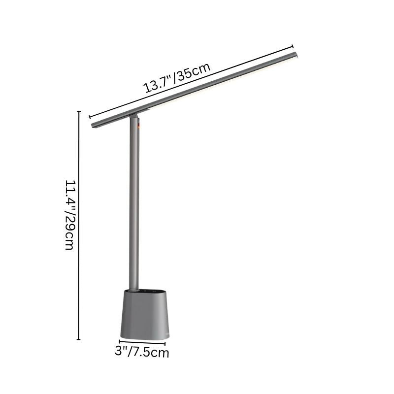 Luminara | Modern Minimalist Aluminum Table Lamp for Desk or Bedside 4