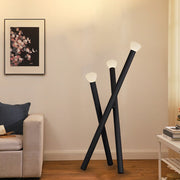 Luminara | Modern Minimalist Black Floor Lamp for Living Room Illumination 0