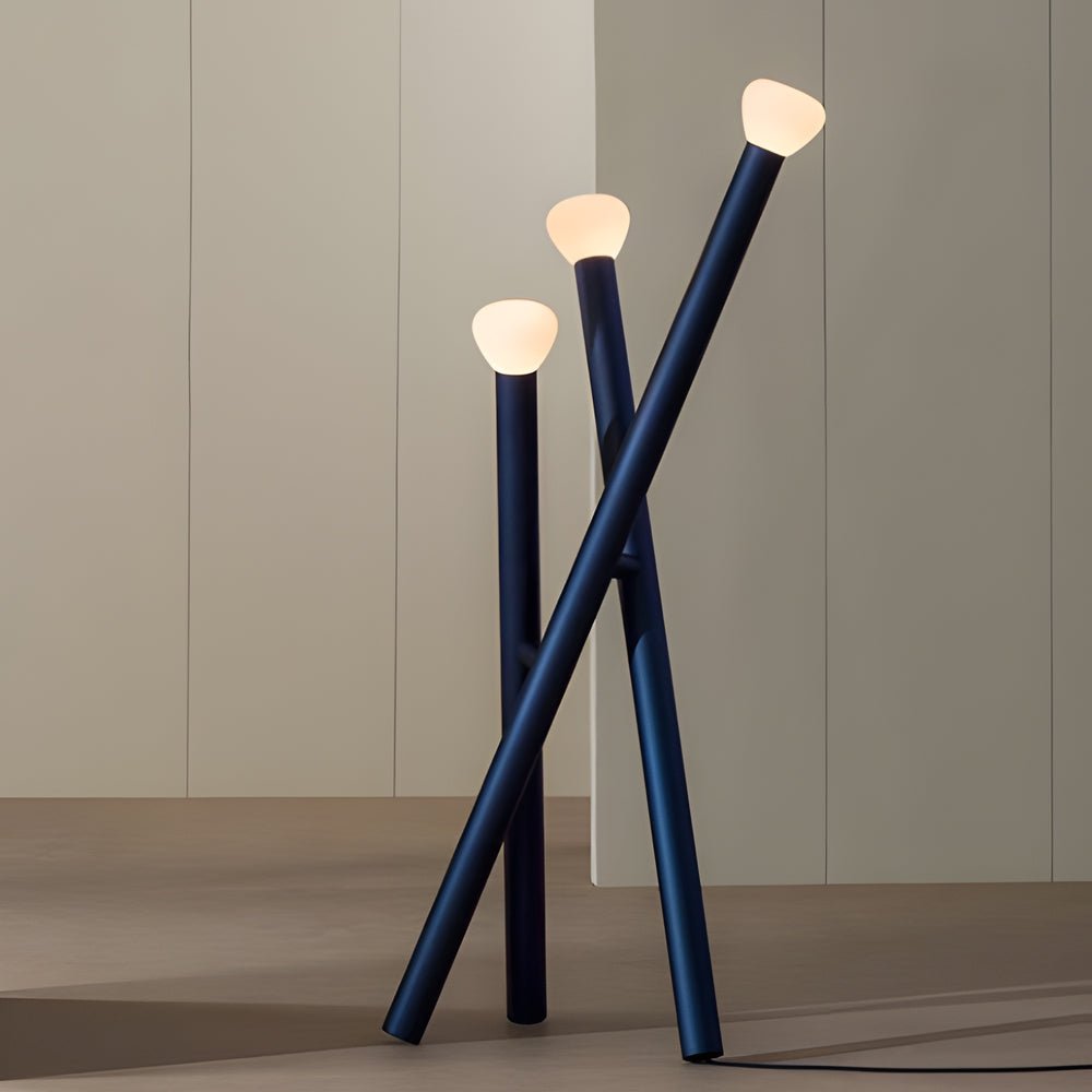 Luminara | Modern Minimalist Black Floor Lamp for Living Room Illumination 2