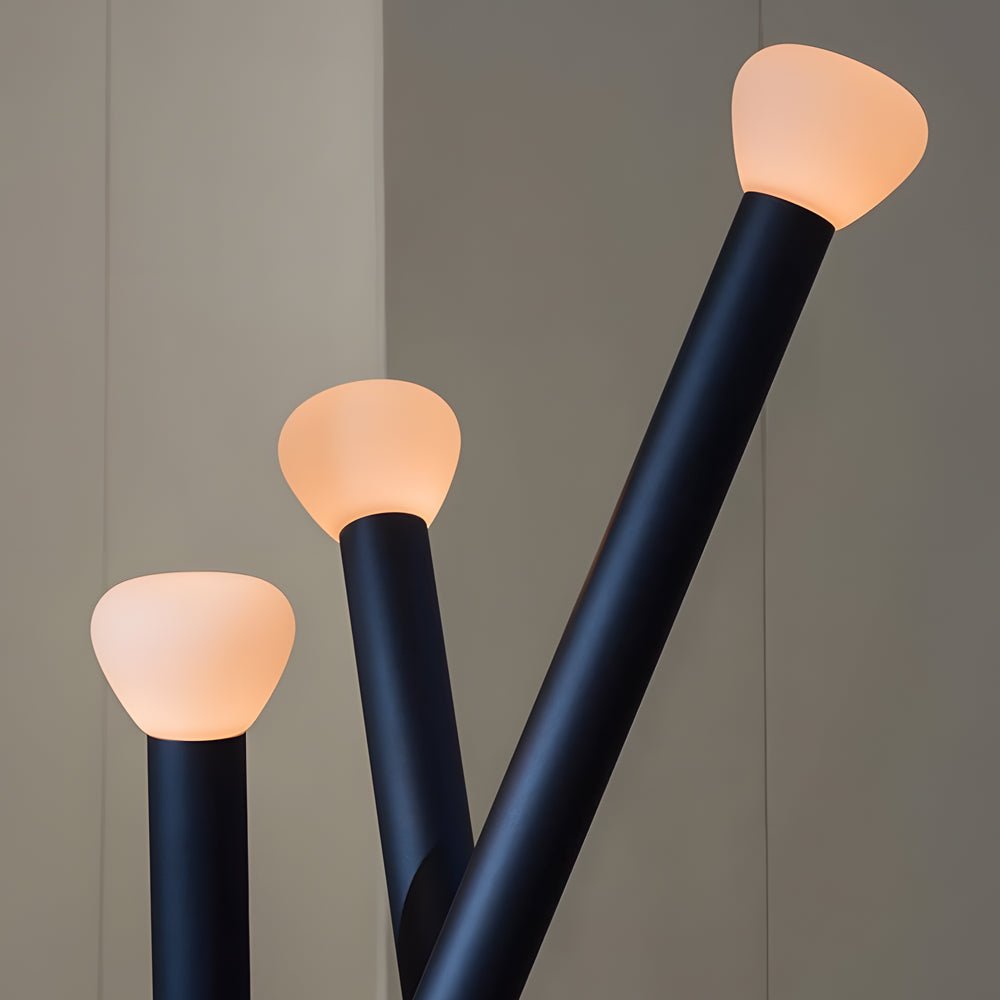 Luminara | Modern Minimalist Black Floor Lamp for Living Room Illumination 4