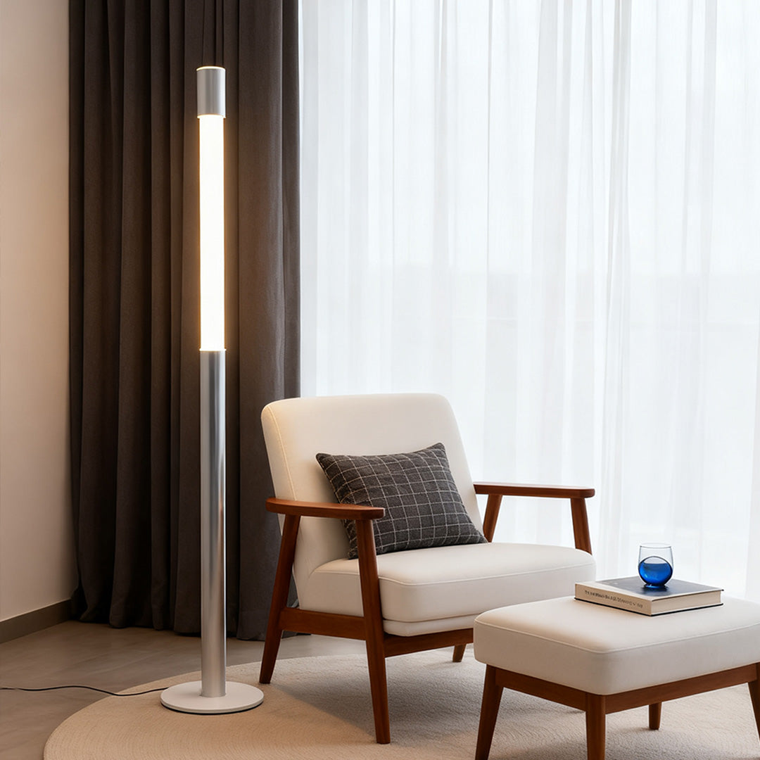 Luminara | Modern Minimalist Gray Italian Floor Lamp for Living Room 1