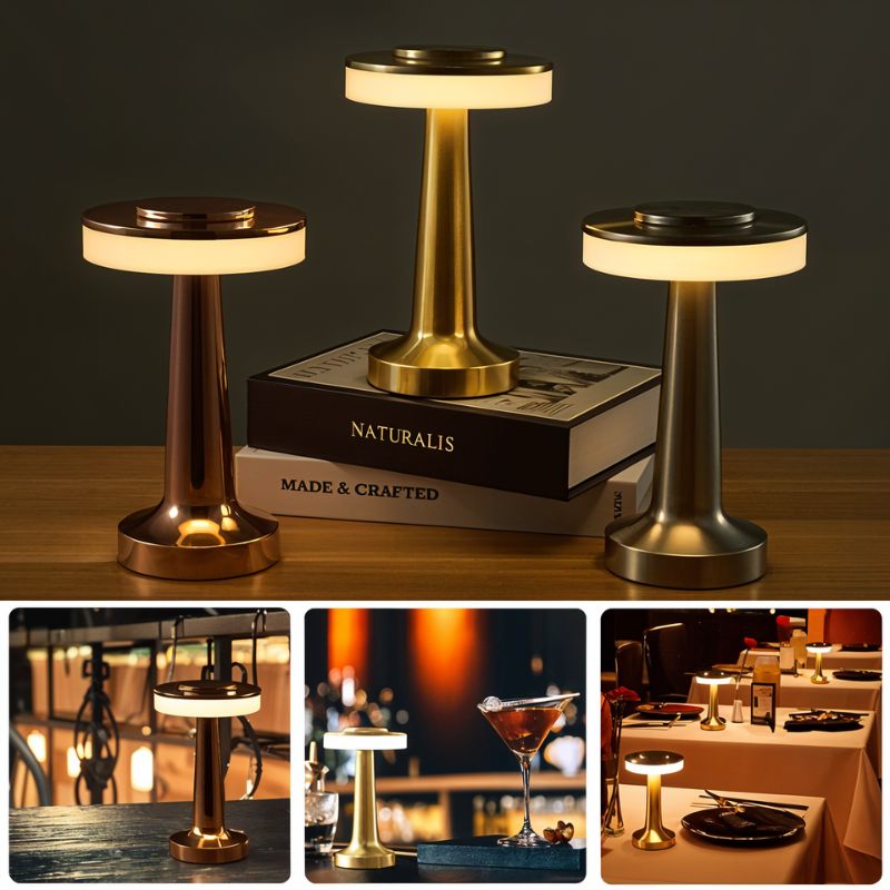 Luminara | Modern Minimalist Rechargeable Cordless Table Lamp 7