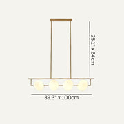 Freyza - Luminara | Sleek Modern Adjustable LED Dining Room Chandelier
