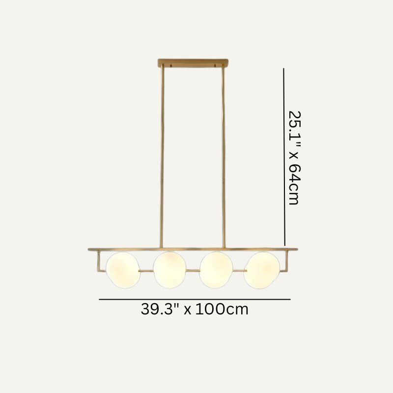 Freyza - Luminara | Sleek Modern Adjustable LED Dining Room Chandelier