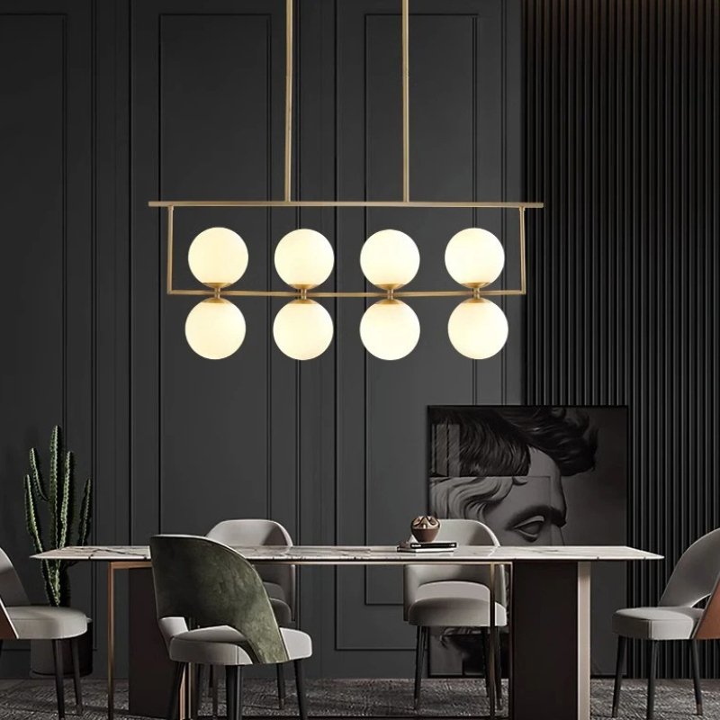 Freyza - Luminara | Sleek Modern Adjustable LED Dining Room Chandelier