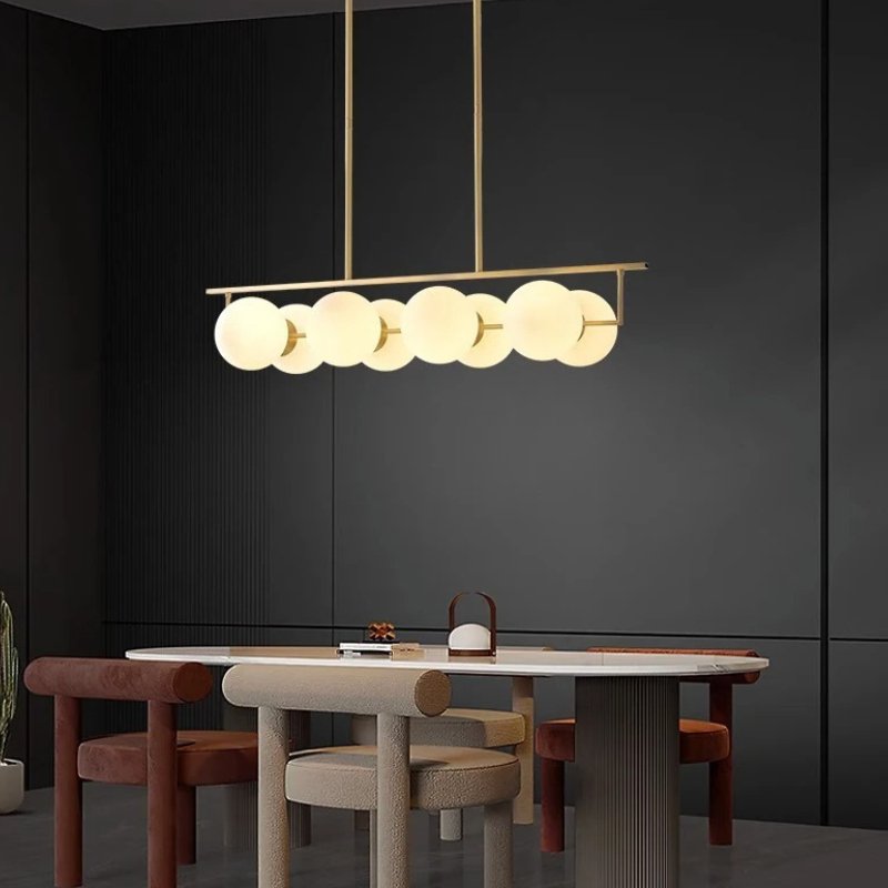 Freyza - Luminara | Sleek Modern Adjustable LED Dining Room Chandelier