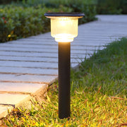 Luminara | Sleek Modern Matte Black Solar LED Pathway Lights 0