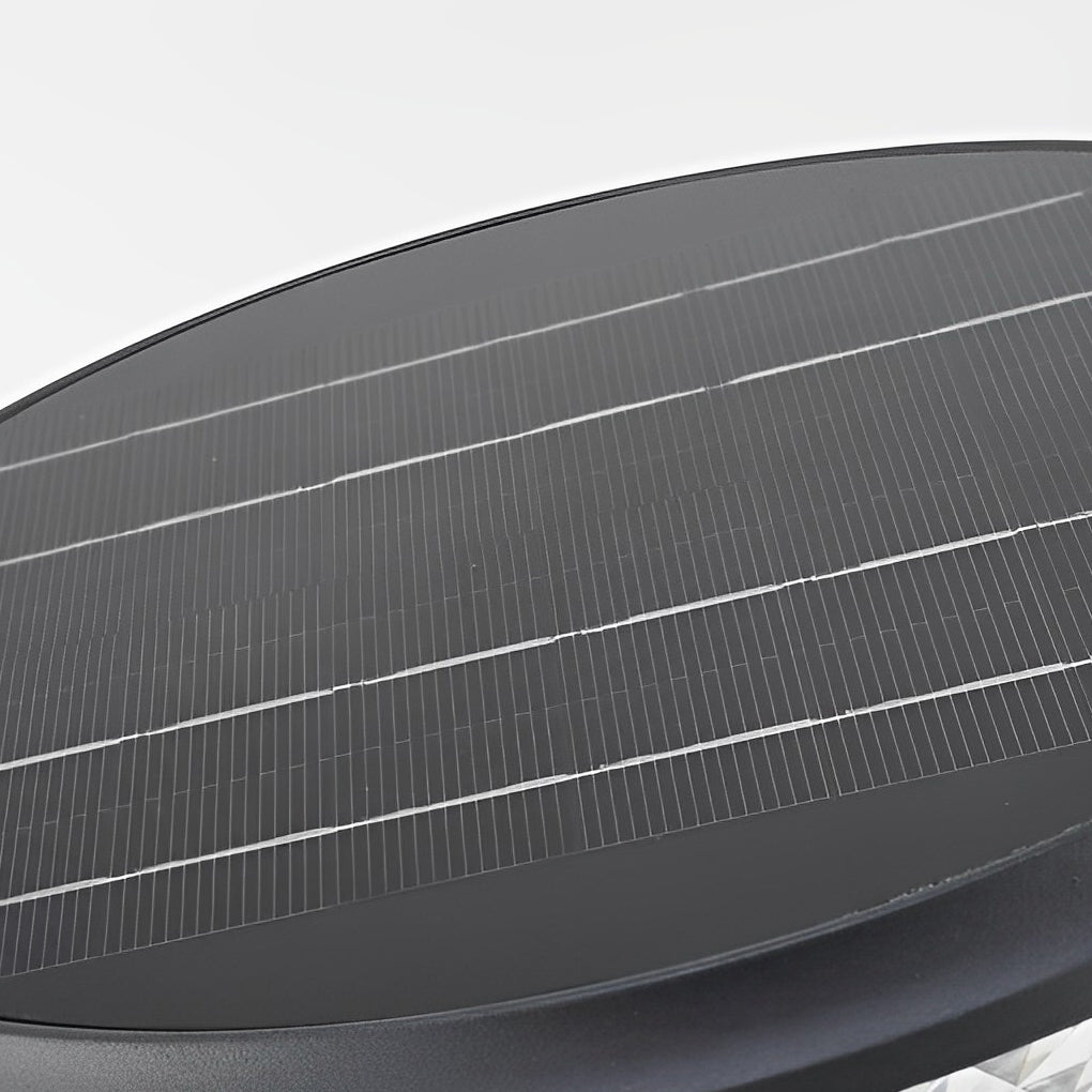 Luminara | Sleek Modern Matte Black Solar LED Pathway Lights 7