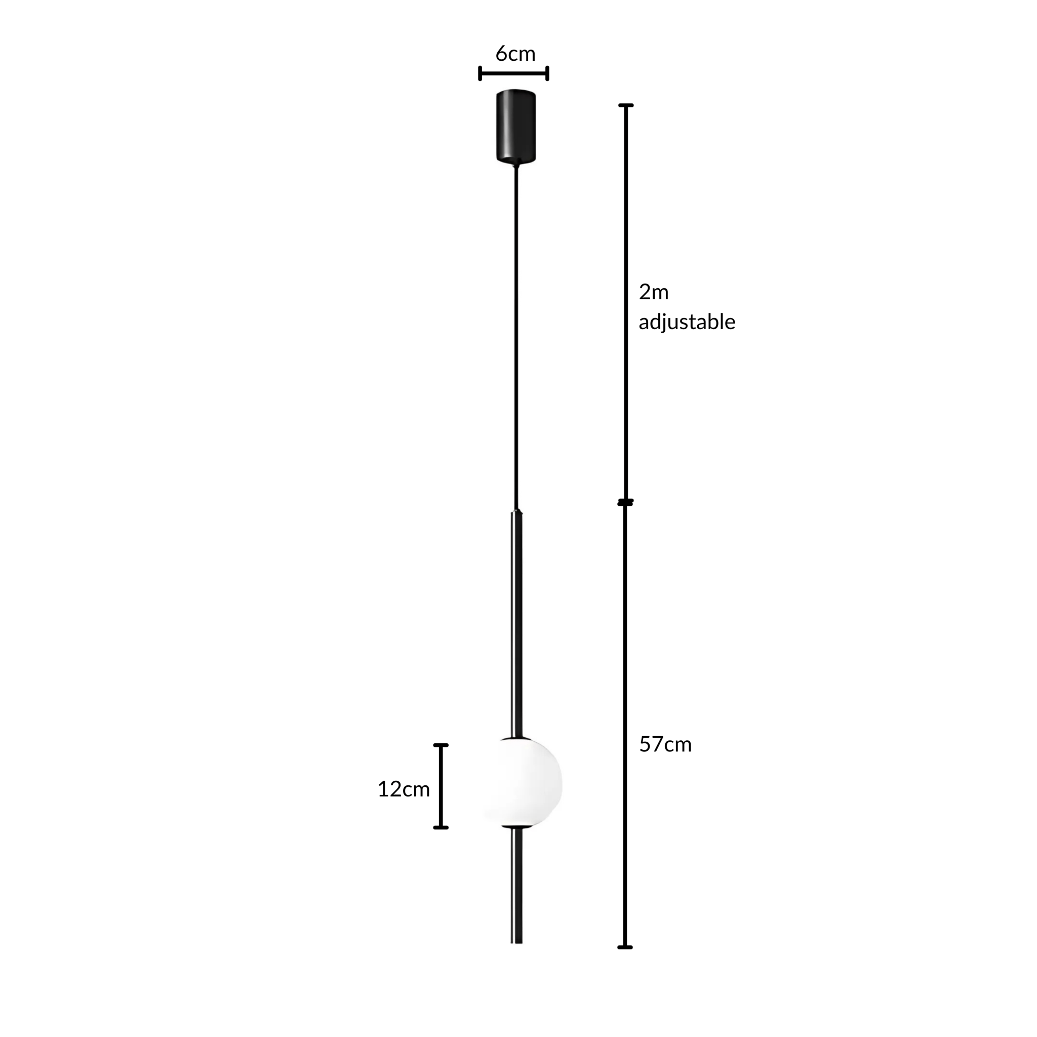 Freyza - Luminara | Sleek Modern Minimalist Pendant Light Fixture