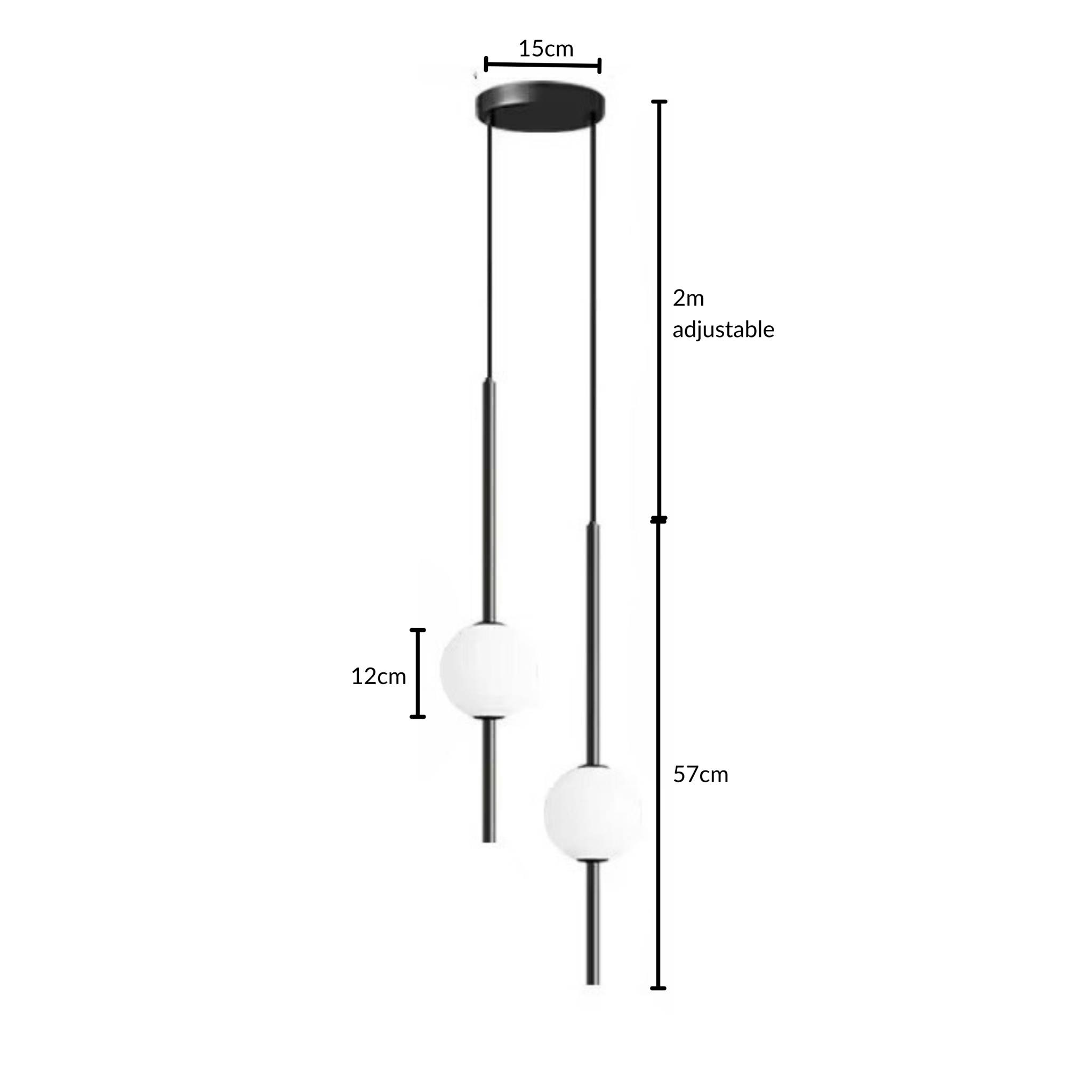 Freyza - Luminara | Sleek Modern Minimalist Pendant Light Fixture