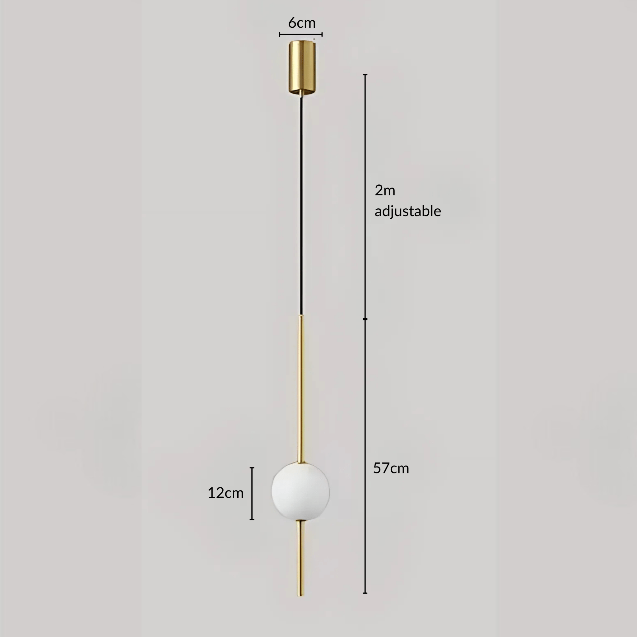 Freyza - Luminara | Sleek Modern Minimalist Pendant Light Fixture