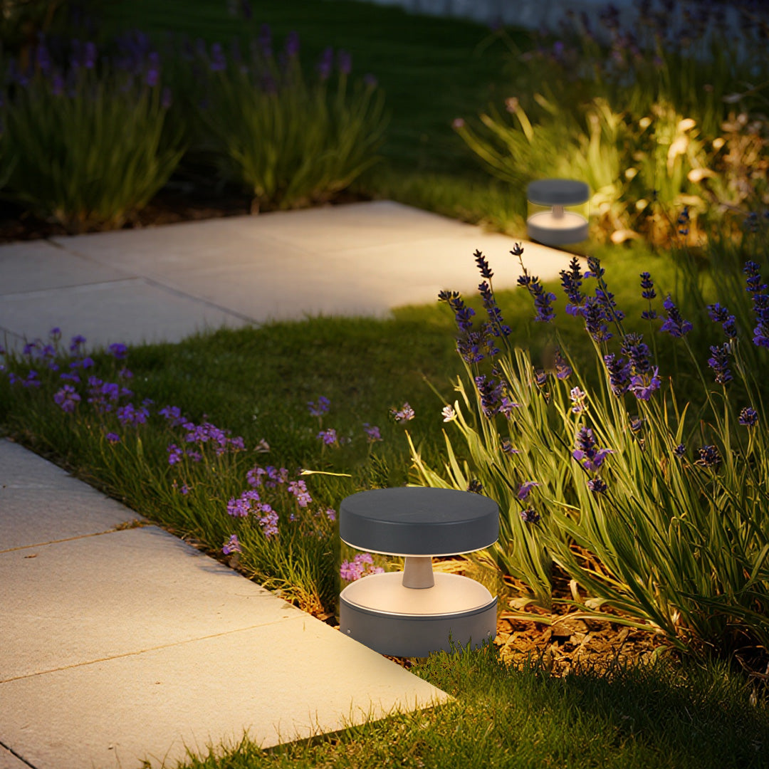 Luminara | Sleek Modern Outdoor Pathway Bollard Light Fixture 1