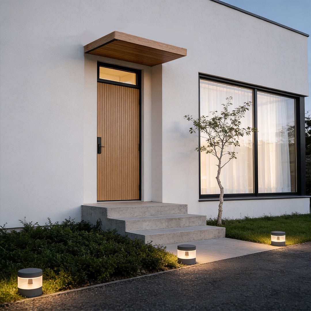 Luminara | Sleek Modern Outdoor Pathway Bollard Light Fixture 5
