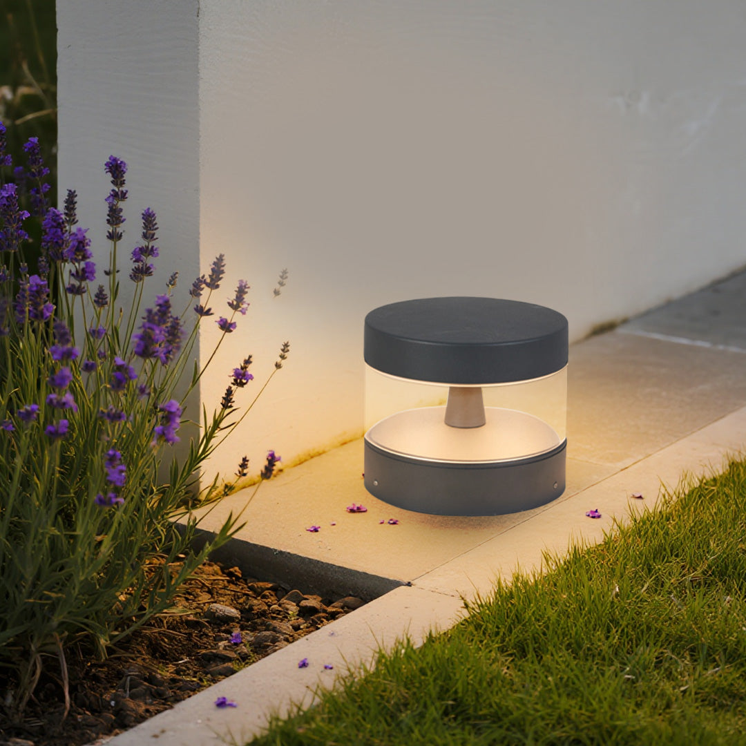Luminara | Sleek Modern Outdoor Pathway Bollard Light Fixture 7