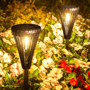 Luminara | Sleek Modern Solar Pathway Lights for Outdoor Garden Illumination 0