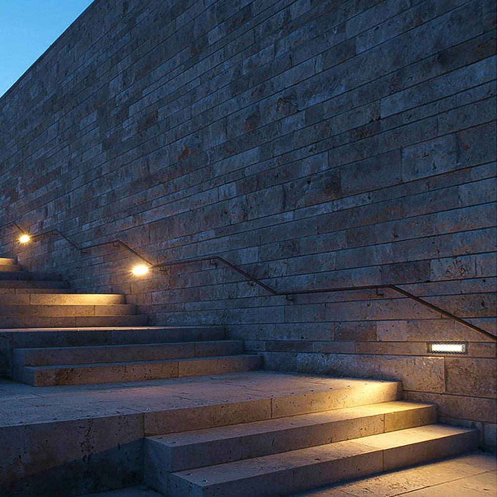 Luminara | Sleek Waterproof LED Embedded Ground Step Lights 1