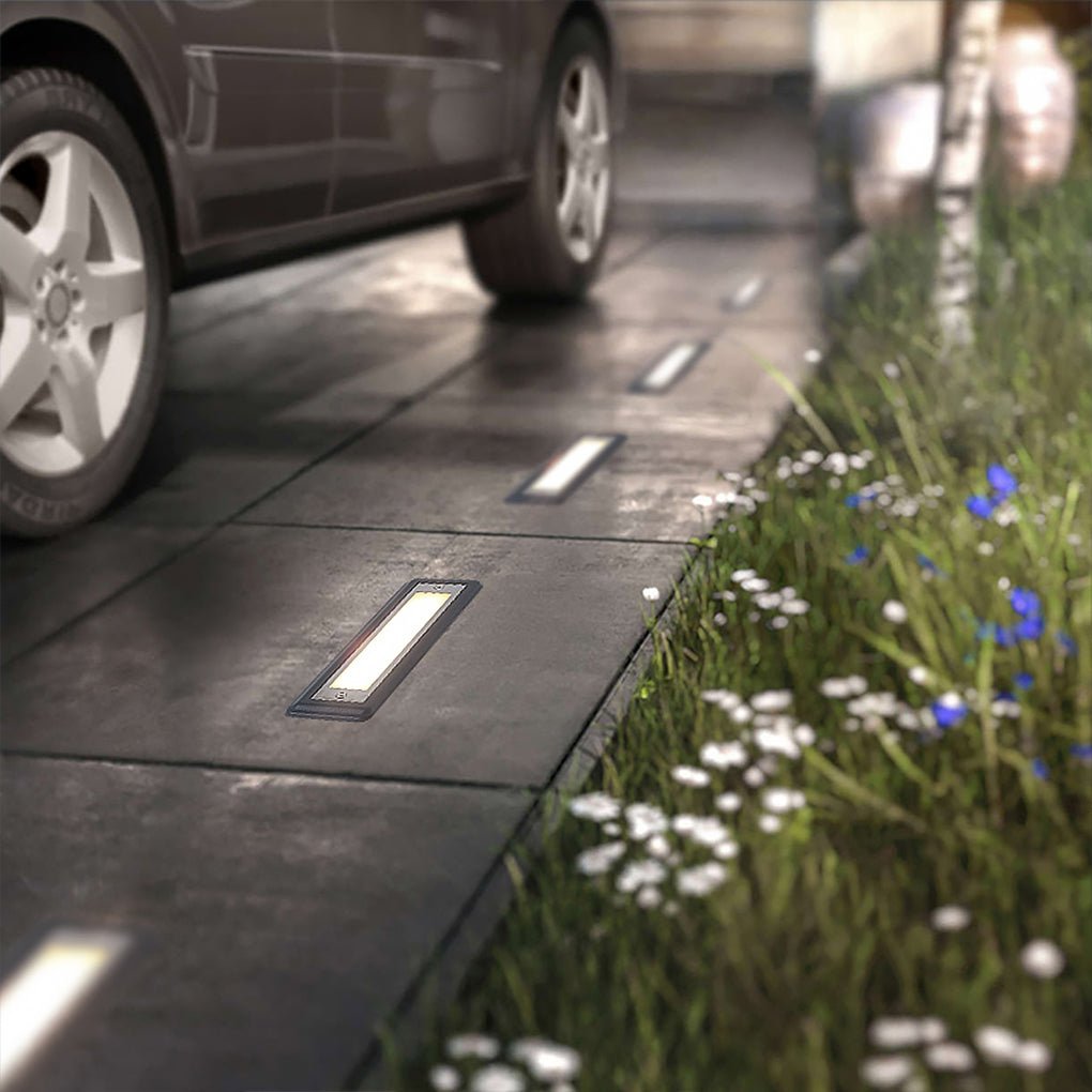 Luminara | Sleek Waterproof LED Embedded Ground Step Lights 2