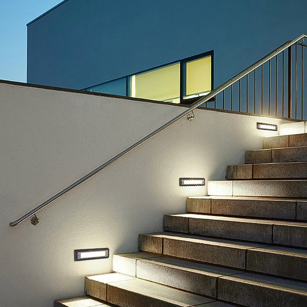 Luminara | Sleek Waterproof LED Embedded Ground Step Lights 3