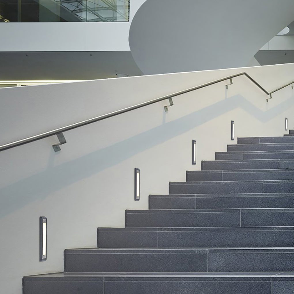 Luminara | Sleek Waterproof LED Embedded Ground Step Lights 7