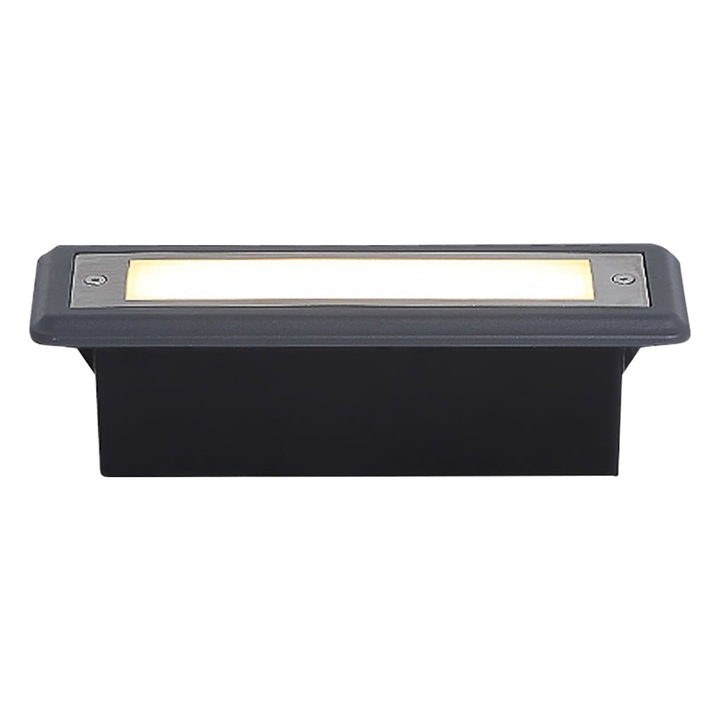 Luminara | Sleek Waterproof LED Embedded Ground Step Lights 8