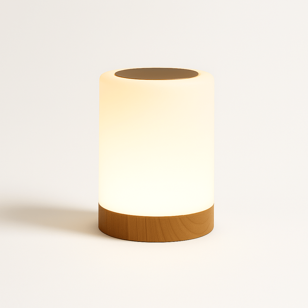 Luminara | Stylish Battery Operated Portable Table Lamp with Touch Control 0