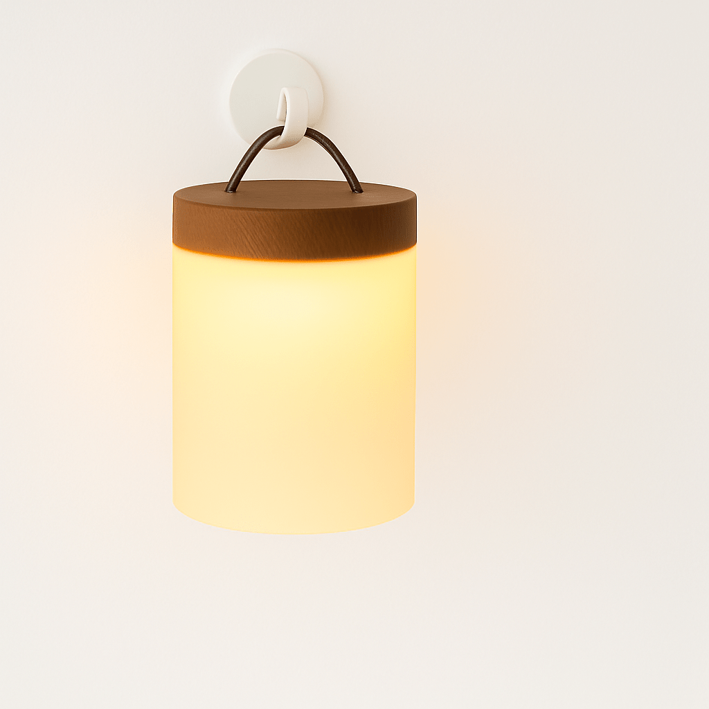 Luminara | Stylish Battery Operated Portable Table Lamp with Touch Control 5