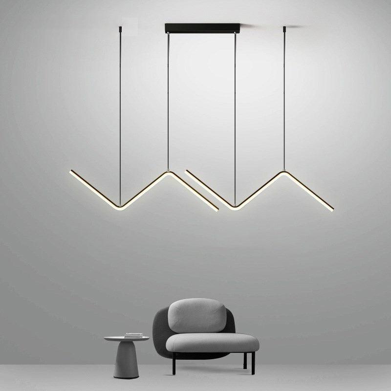 Freyza - Luminara | Stylish Black Metal Kitchen Pendant Lighting Fixture