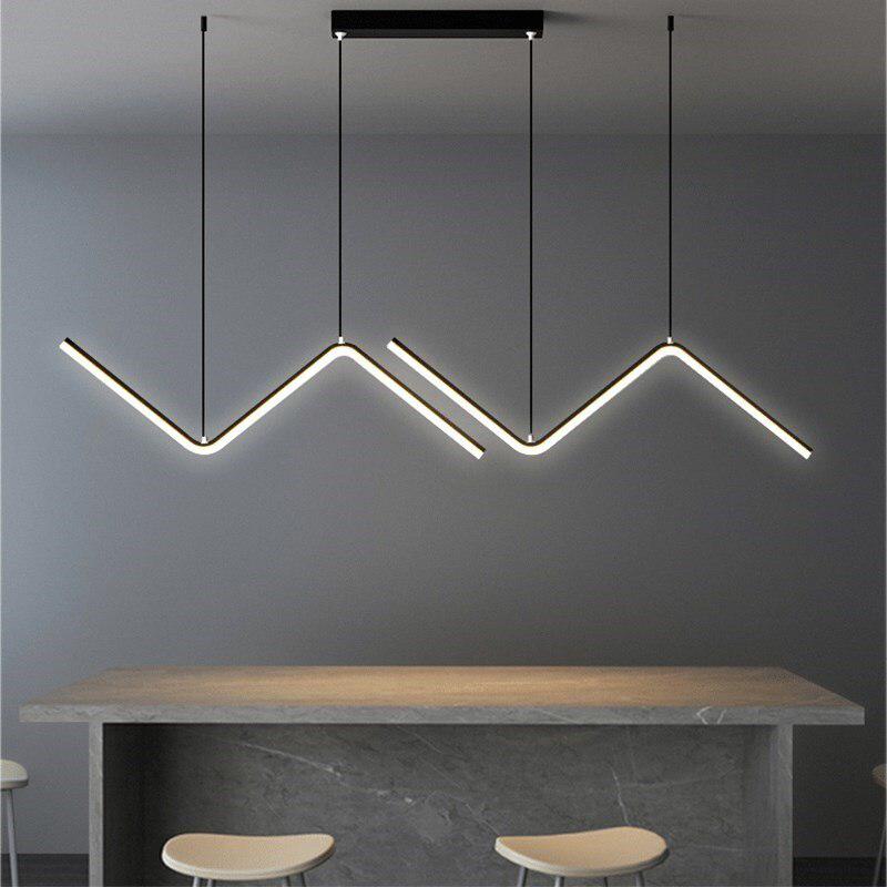 Freyza - Luminara | Stylish Black Metal Kitchen Pendant Lighting Fixture