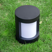 Luminara | Stylish Durable Black Cylindrical LED Pathway Lights 0