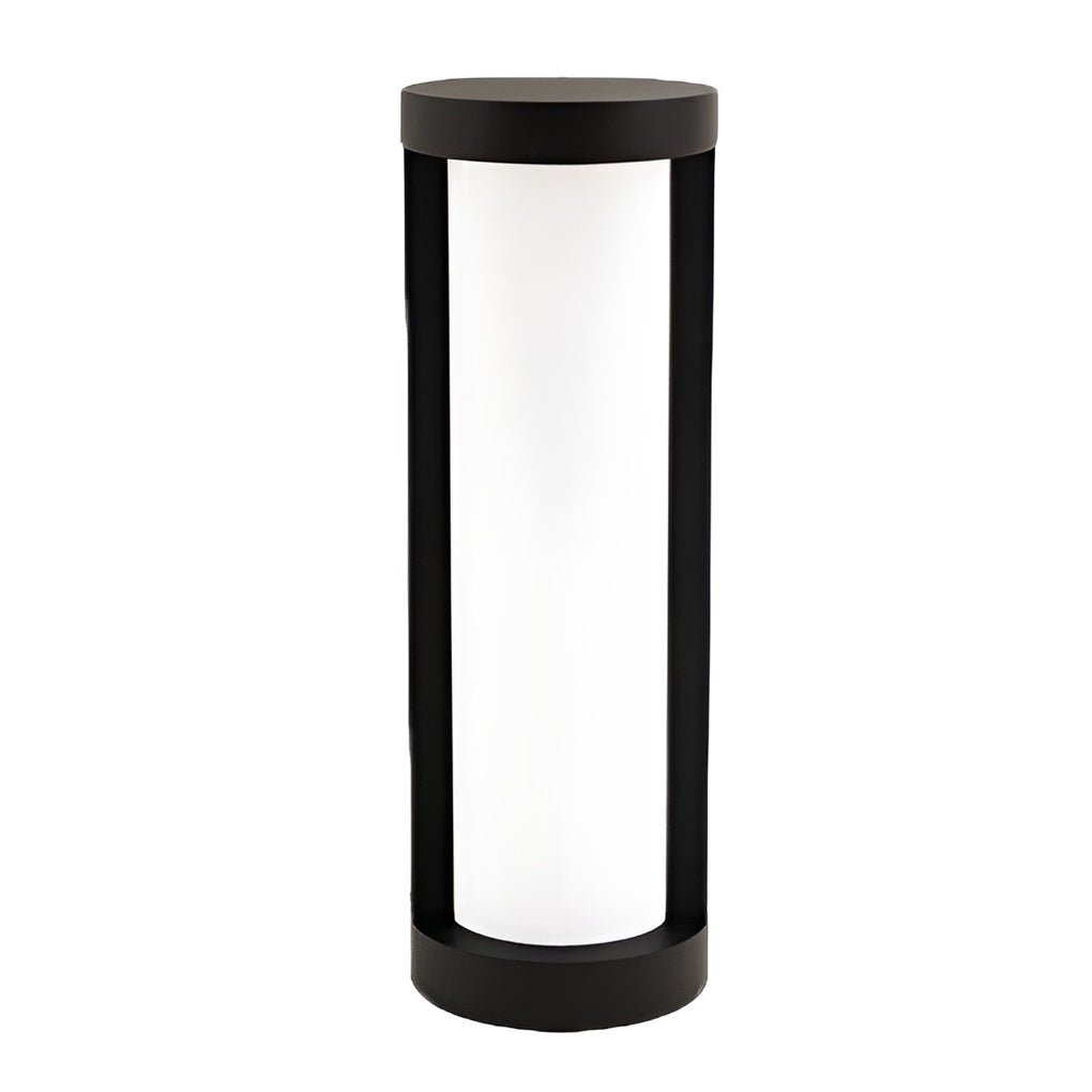 Luminara | Stylish Durable Black Cylindrical LED Pathway Lights 6