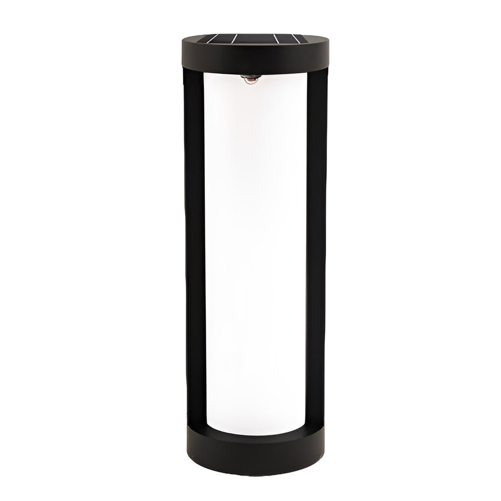 Luminara | Stylish Durable Black Cylindrical LED Pathway Lights 7