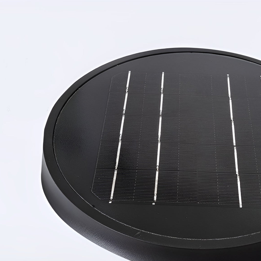 Luminara | Stylish Durable Black Cylindrical LED Pathway Lights 8