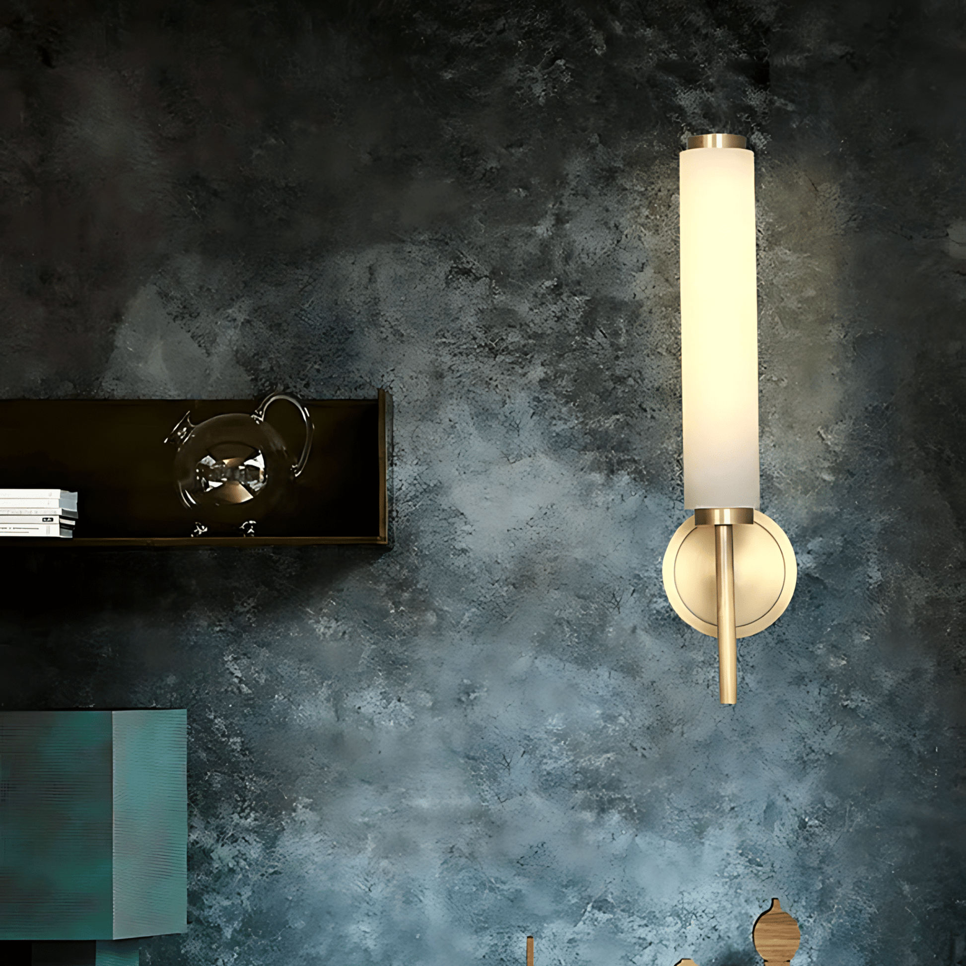 Luminara | Stylish Minimalist Brass Wall Light Sconce for Elegant Spaces 6